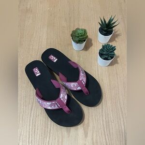 Teva Wedge Flip Flops